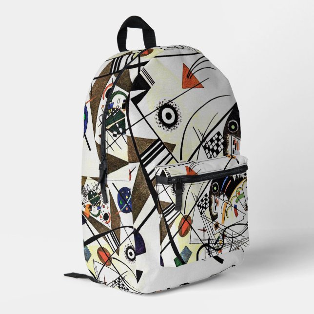 Sac À Dos Imprimé Ligne transversale - Kandinsky (Coin arrière gauche)