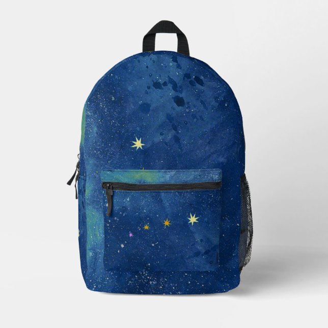 Sac À Dos Imprimé L'illustration du ciel étoilé (Recto)