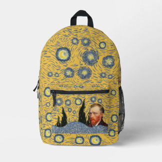 Sac À Dos Imprimé Limited Edition Van Gogh Starry Night Backpack