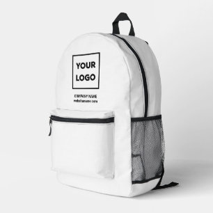 Sac À Dos Imprimé Logo d'entreprise personnalisé et blanc de marque