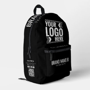 Sac À Dos Imprimé Logo personnalisé, logo d'entreprise ou de marque