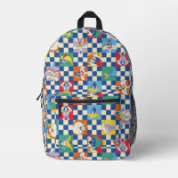 LOONEY TUNES™ motif jeté damier coloré