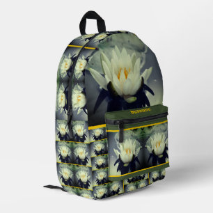 Sac À Dos Imprimé Lotus Blossom Personnalisé
