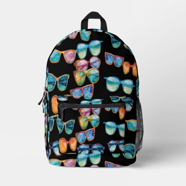 Sac À Dos Imprimé Lunettes de soleil Boho (Recto)