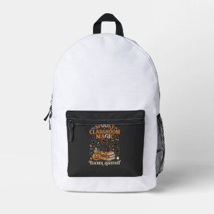 Sac À Dos Imprimé Magie de classe à Halloween