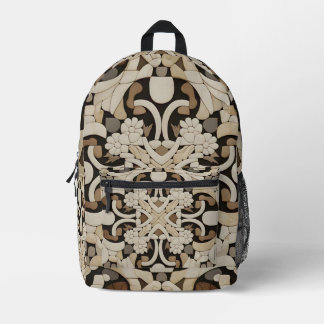 Sac À Dos Imprimé "Marées lunaires"