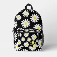 marguerites florales blanches du milieu du siècle