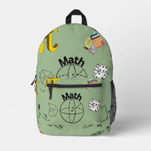 Sac À Dos Imprimé Mathématiques