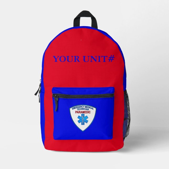 Sac À Dos Imprimé Médecine (Recto)