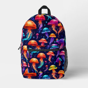 Sac À Dos Imprimé Méduse colorée
