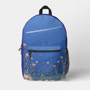 Sac À Dos Imprimé Mer bleue grecque