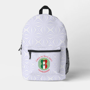 Sac À Dos Imprimé Mexicain Cinco de Mayo Angel Personnalisé