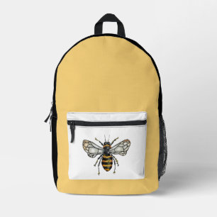 Sac À Dos Imprimé Miel Bee