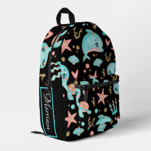 Sac À Dos Imprimé mignon glitateur animal marin
