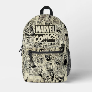 Sac À Dos Imprimé Modèle de pages de Marvel Comics