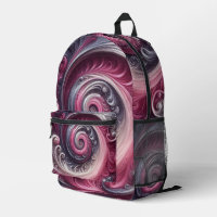 Moderne Abstrait simple torse rose et violet