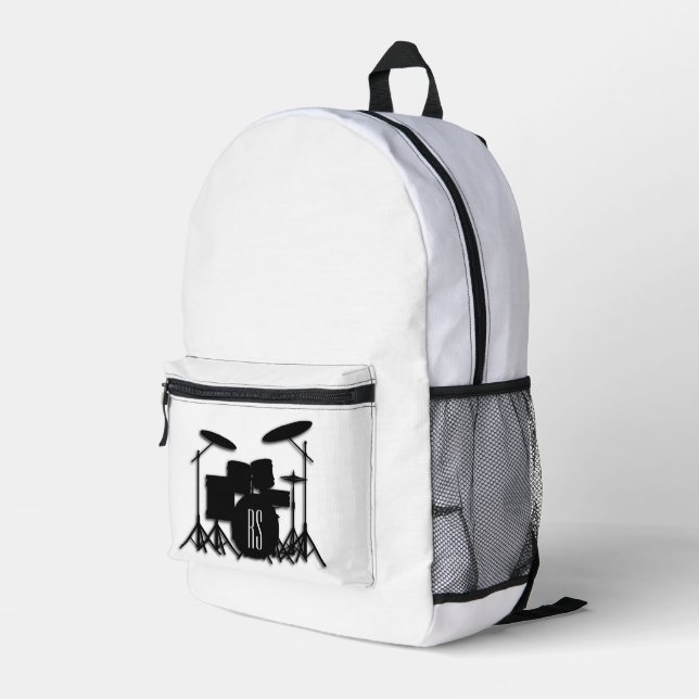 Sac À Dos Imprimé Monogram Drum Set  (Coin arrière droit)