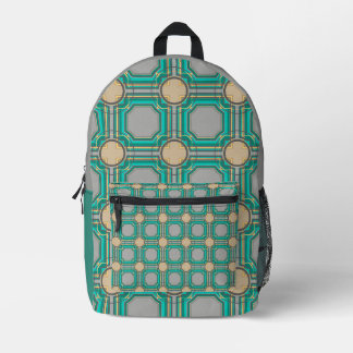 Sac À Dos Imprimé motif abstrait