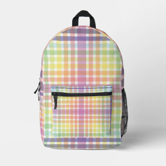Sac À Dos Imprimé Motif Abstrait chromé