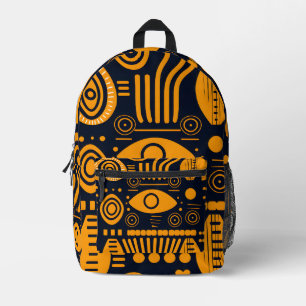 Sac À Dos Imprimé Motif africain dynamique
