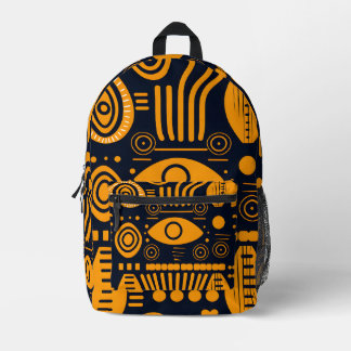 Sac À Dos Imprimé Motif africain dynamique