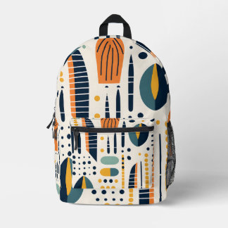 Sac À Dos Imprimé Motif africain dynamique