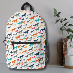 Sac À Dos Imprimé Motif Cheval mignon