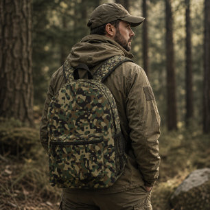 Sac À Dos Imprimé Motif de camouflage militaire numérique pour les z