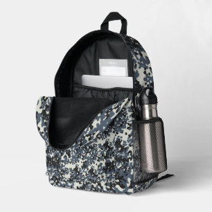 Sac À Dos Imprimé Motif de camouflage urbain numérique