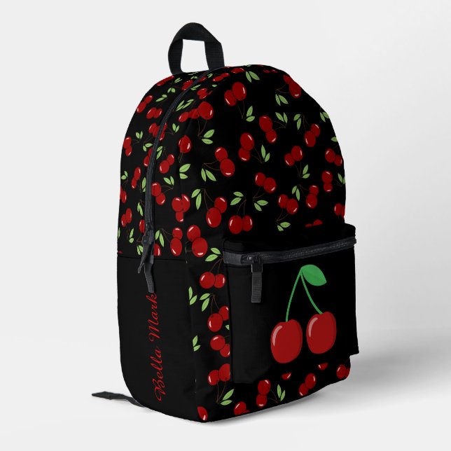 Sac À Dos Imprimé Motif de cerise douce (Coin arrière gauche)