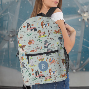 Sac À Dos Imprimé Motif de chien de compagnie mignon