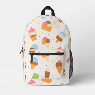 Sac À Dos Imprimé Motif de crème glacée, cône de crème glacée, Popsi