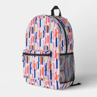 Motif de frappe de pinceau coloré