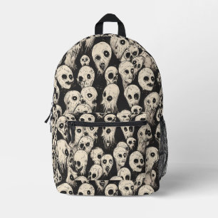 Sac À Dos Imprimé Motif de la face cachée