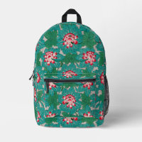 Motif de lotus chinois rouge rose vert sarcelle