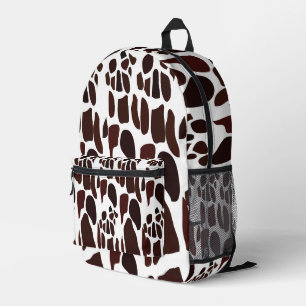 Sac À Dos Imprimé Motif de peau de girafe