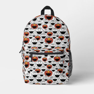 Sac À Dos Imprimé Motif de visage pop couleur d'Elmo