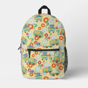 Sac À Dos Imprimé Motif Fleur de la Machine à Mystère de Scooby-Doo