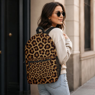 Sac À Dos Imprimé Motif imprimé léopard