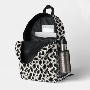 Sac À Dos Imprimé Motif imprimé vache noir et blanc