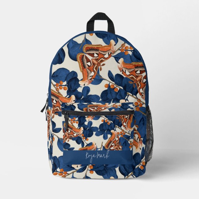 Sac À Dos Imprimé Motif papillon de la teigne (Recto)