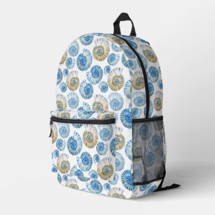 Sac À Dos Imprimé Motif Pastel Seashell