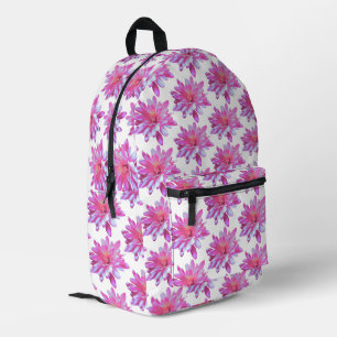Sac À Dos Imprimé Motif rose marguerite, joli motif fleuri