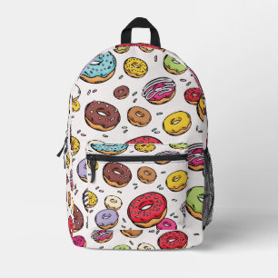 Sac À Dos Imprimé Motif sans couture de donuts