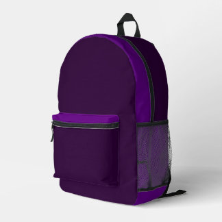 Sac À Dos Imprimé Multi-Color Purple Backpack