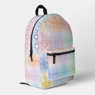 Sac À Dos Imprimé Multi-Couleurs