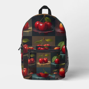 Sac À Dos Imprimé "Muse de fruits : Tessée de cerisier"