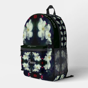 Sac À Dos Imprimé Nature Inspirante Paix Et Beauté