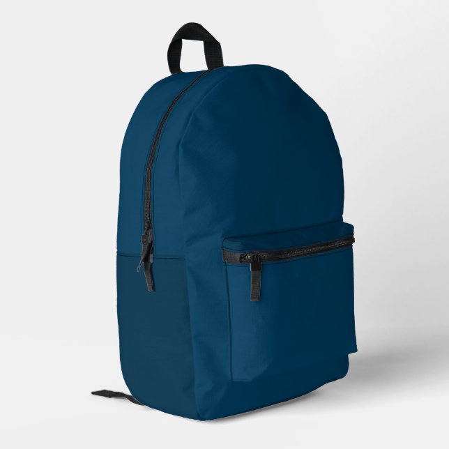 Sac À Dos Imprimé Navy Blue Backpack   (Coin arrière gauche)