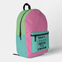 "Ne jugez pas un livre par sa couverture" Pink Blu